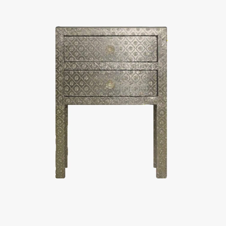 Metal Bedside Table